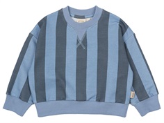 Petit Piao sweatshirt allure blå stribet